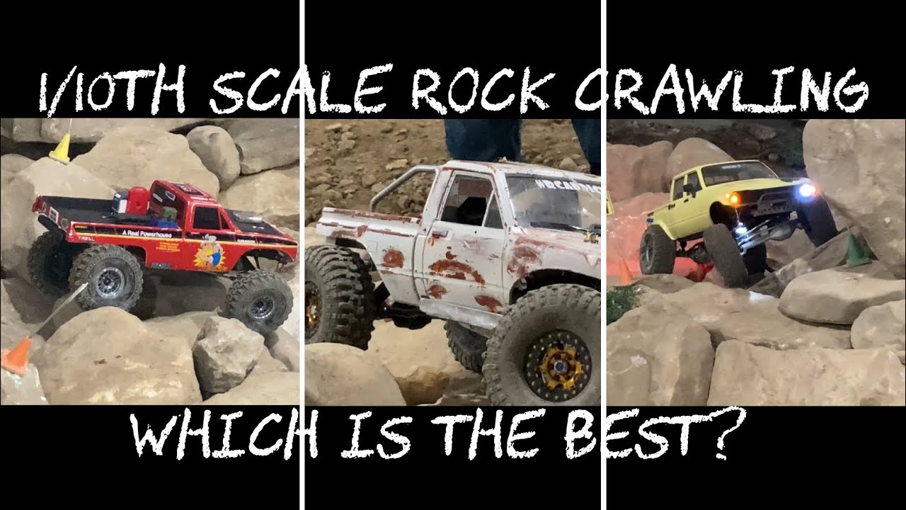 Traxxas Trx4 1/10 scale Rock Crawling Competition is Awesome!