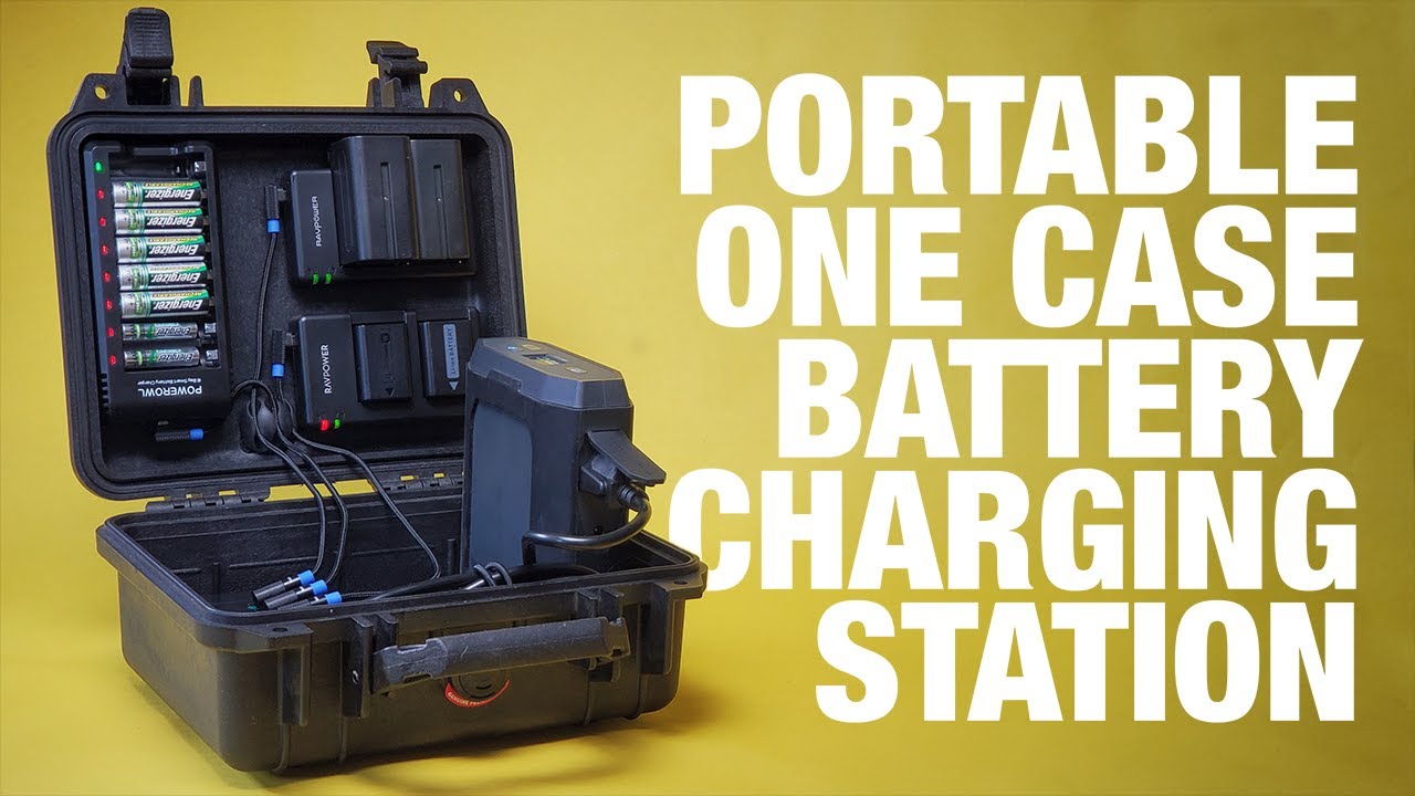 TUTORIAL: Portable One Case Battery Charging Station