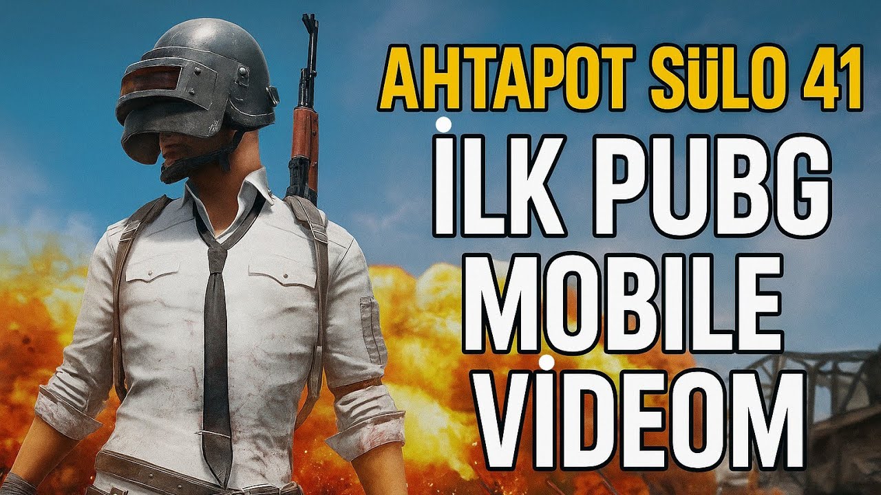 İlk PUBG Mobile Videomda Birinci ve MVP Oldum! | PUBG Mobile Türkçe Oynanış