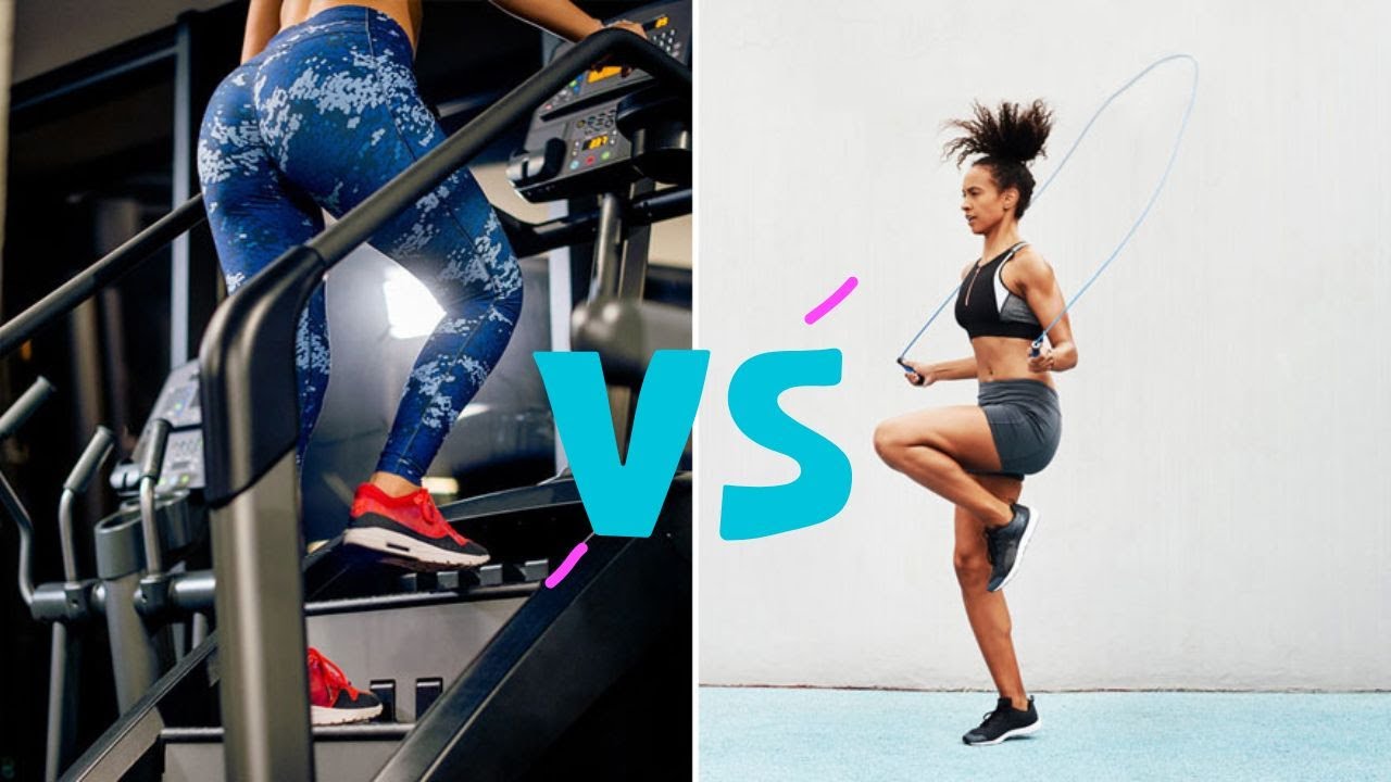 STAIR CLIMBER VS. JUMP ROPE: Is Jump Rope Better Than Stair Climbing To Burn Calories?