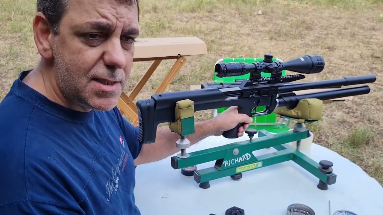 VIDEO 3 NUEVO FOX M60 ARTEMIS SNOWPEAK POR RICHARD AIRGUNS WHATS 1149398970 VENTAS