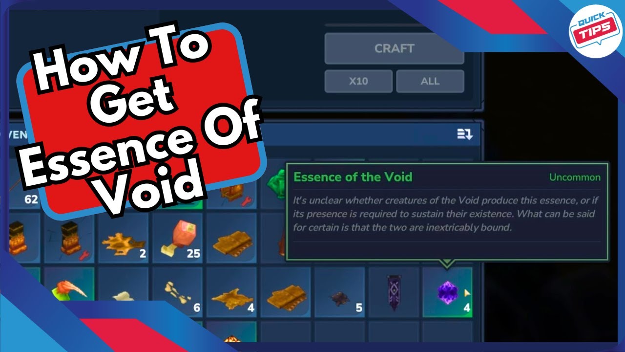 Как получить Эссенцию Пустоты в Hytale