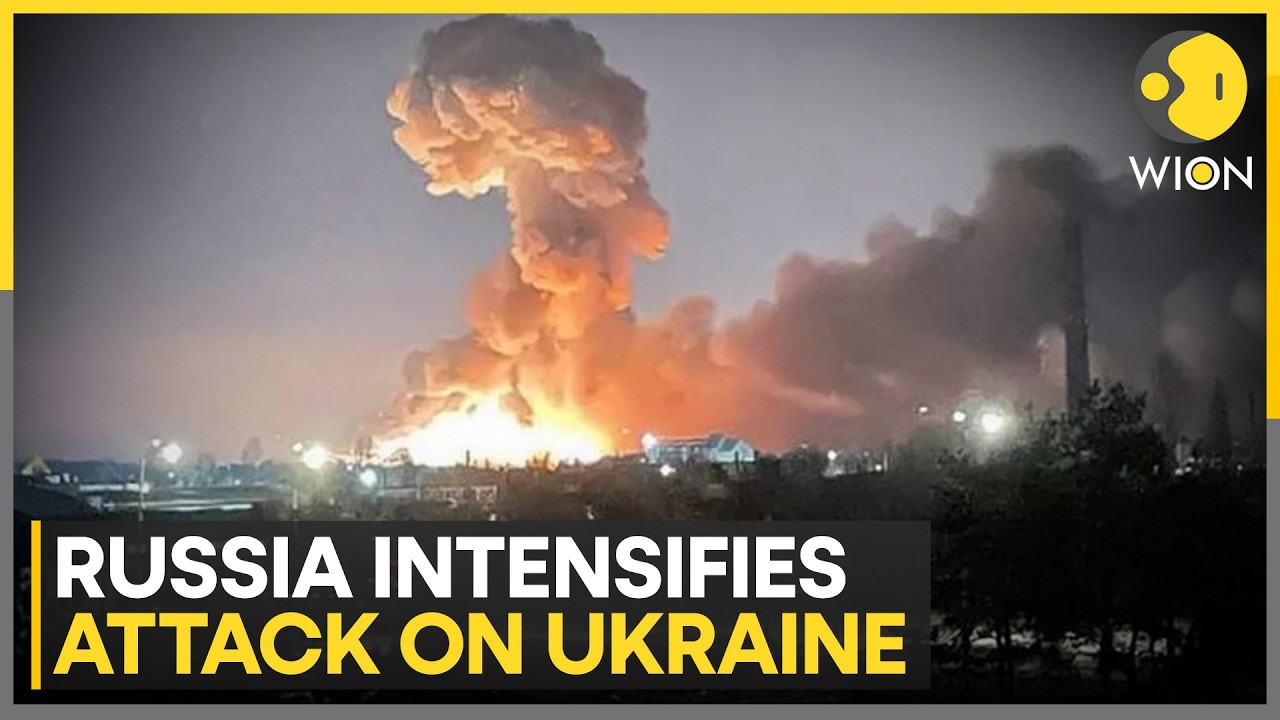 Russia-Ukraine War: Russia Intensifies Ballistic Missile Attack On Ukrainian Capital | WION