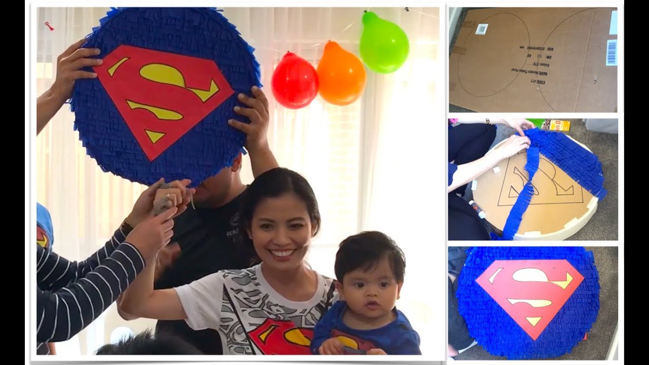 Superman Pinata DIY