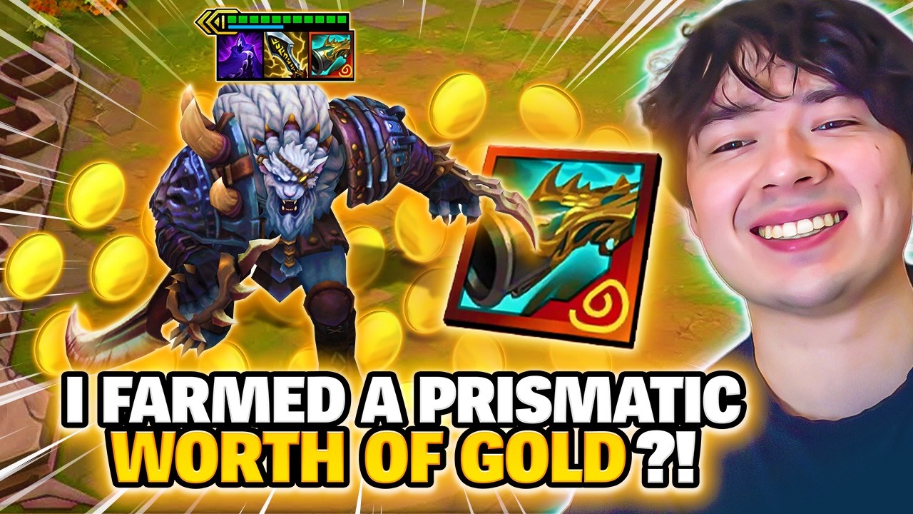 Rengar Is A 3 Cost That Farms GOLD In Set 18 So I Gave Him A COLLECTOR And Made OVER 60 GOLD?!