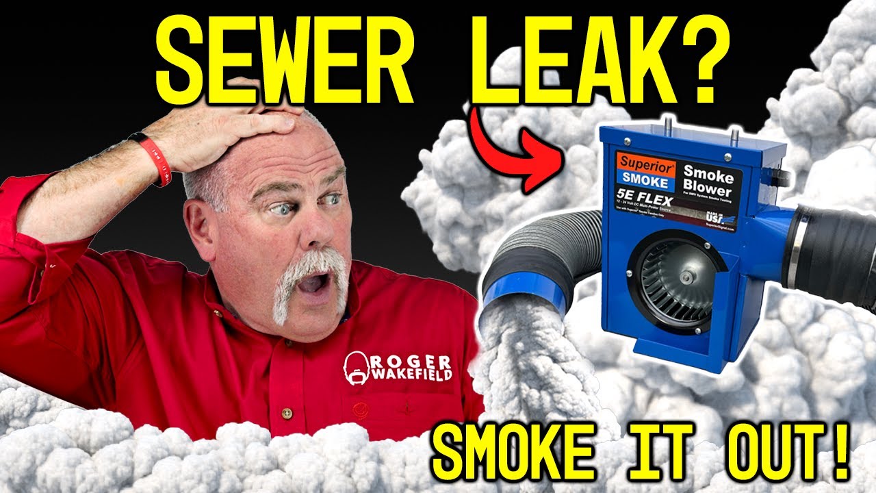 Locate Sewer Smell in MINUTES with Smoke