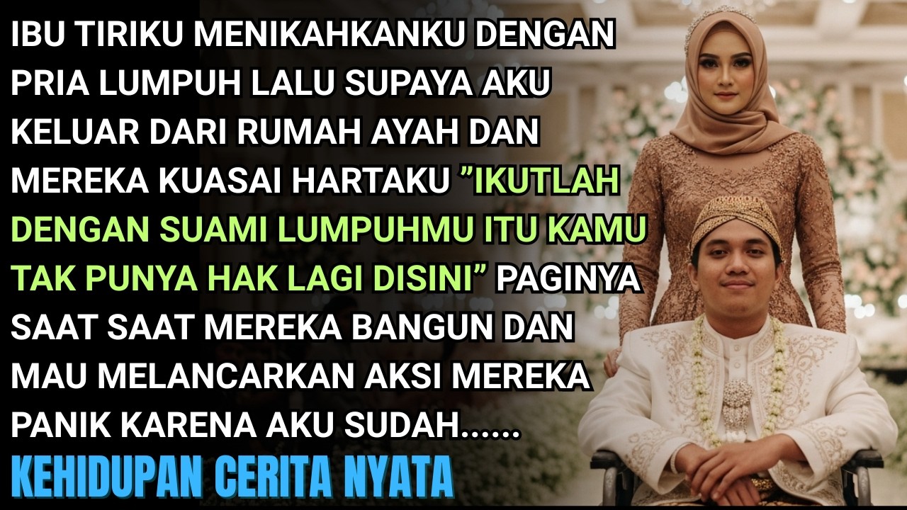 IBU TIRI PAKSA AKU NIKAH DG PRIA LUMPUH KEMUDIAN USIR AKU DARI RUMAH AYAHKU BIAR MUDAH KUASAI HARTA
