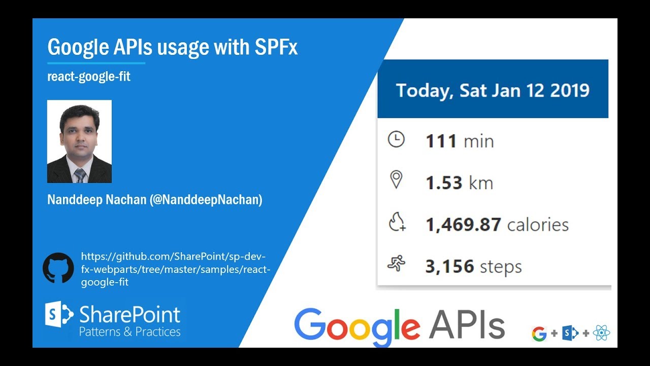 PnP Community Demo   Accessing Google APIs from SharePoint Framework Solutions