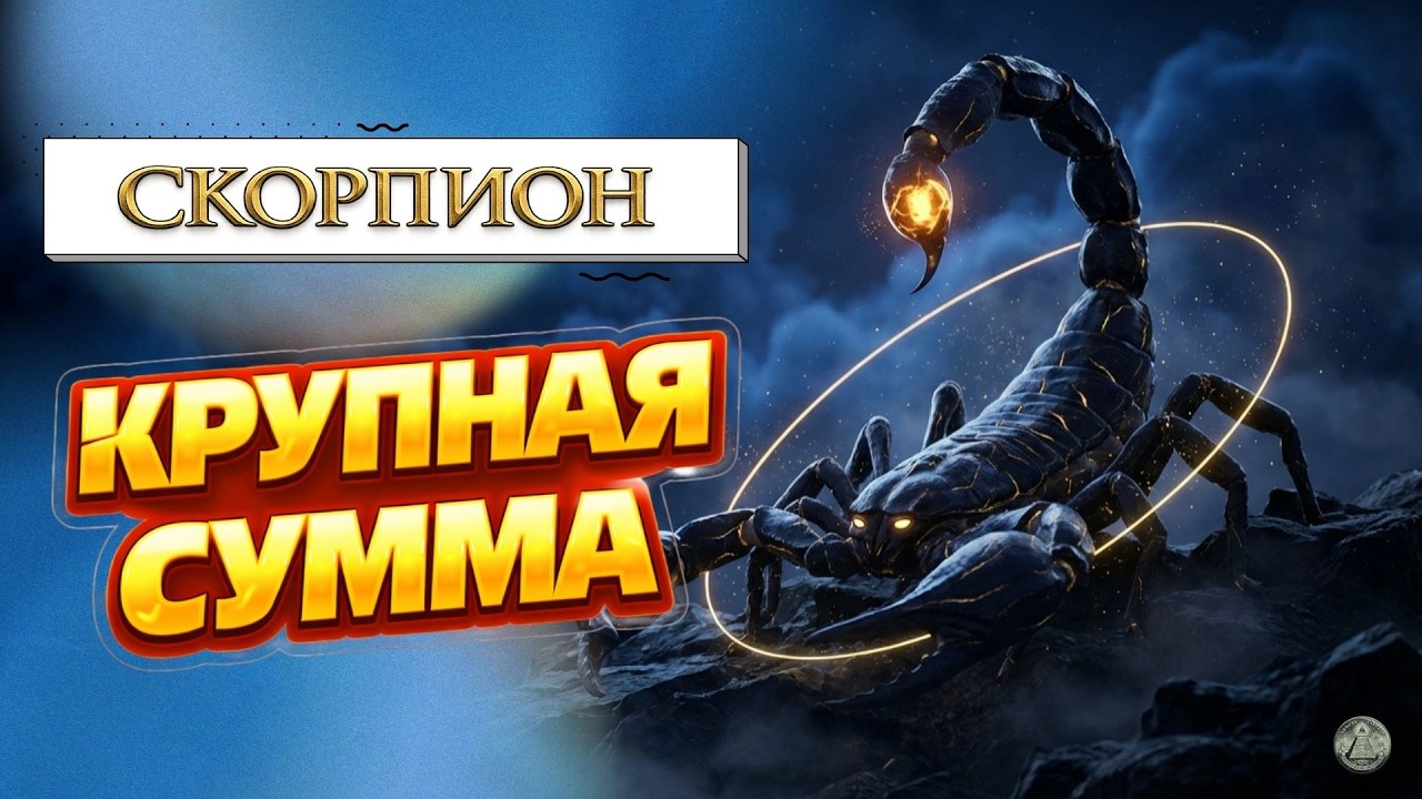 СКОРПИОН: 15–19 марта крупная сумма которую не ждали двинется в вашу сторону. Гороскоп.