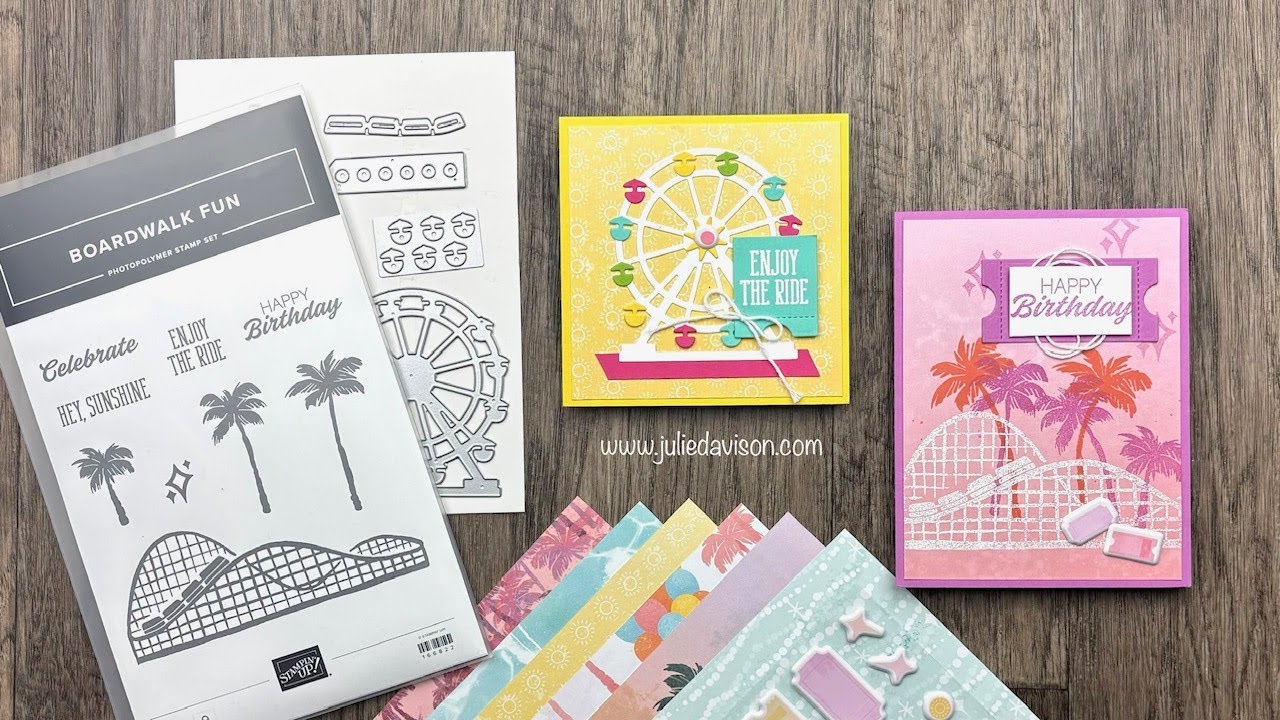 👀ПРЕДВАРИТЕЛЬНЫЙ ПРОСМОТР набора Stampin' Up! Beach Boardwalk Suite | 🎁 Подарочный набор «12 дней...