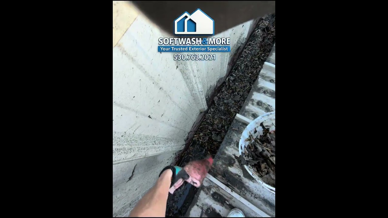 Commercial Building Gutter Cleaning
