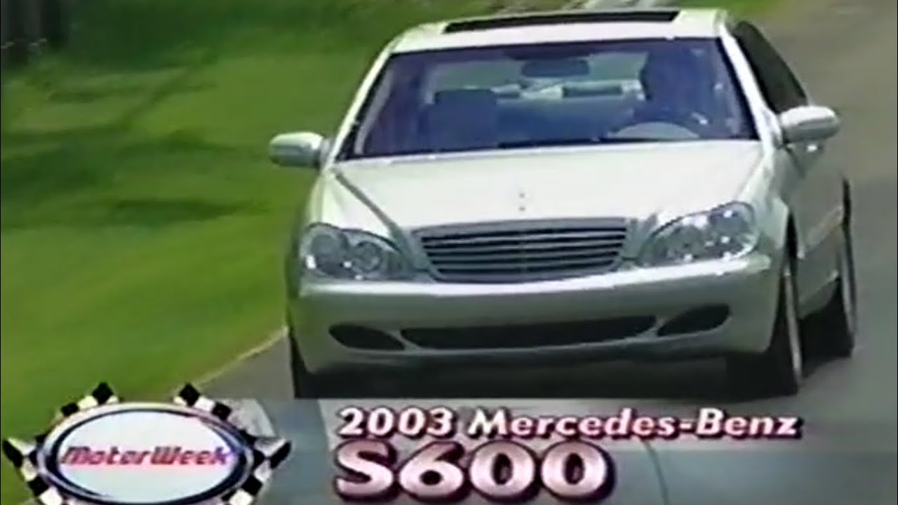 Mercedes-Benz S600 V12 (W220) 2003 года — MotorWeek Retro