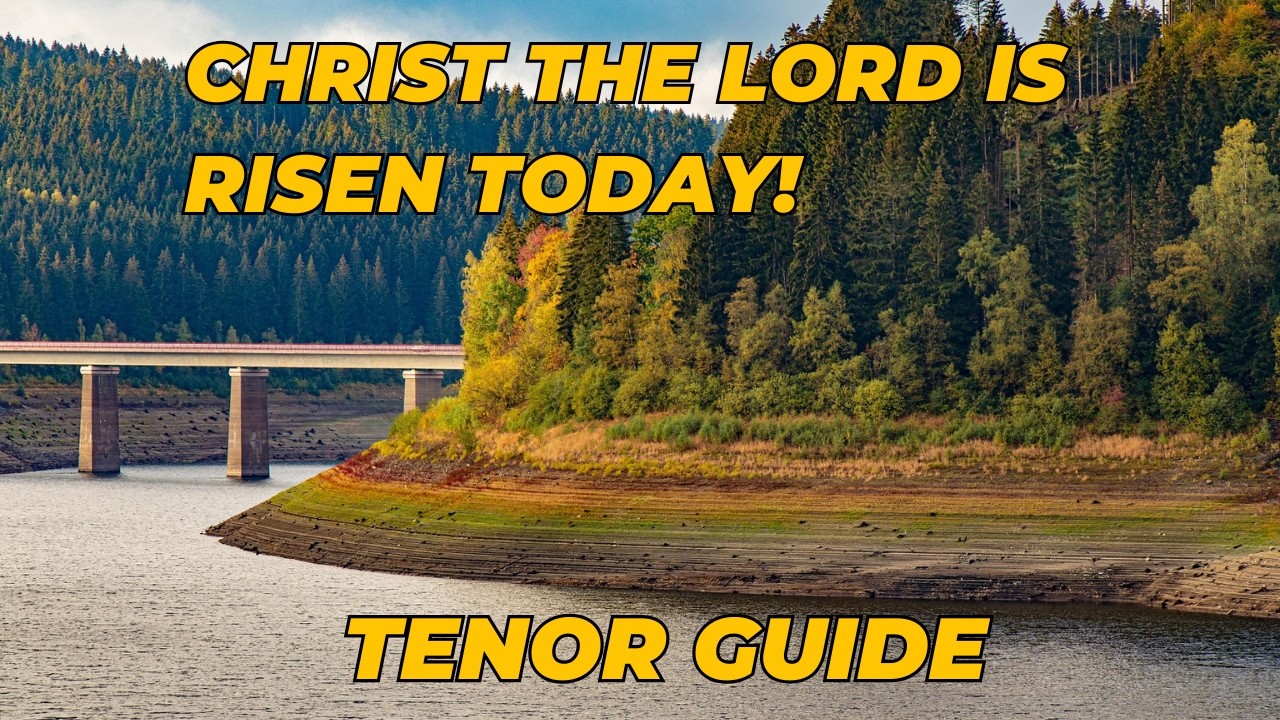 Christ the Lord is risen today! - Tenor Guide - With lyrics