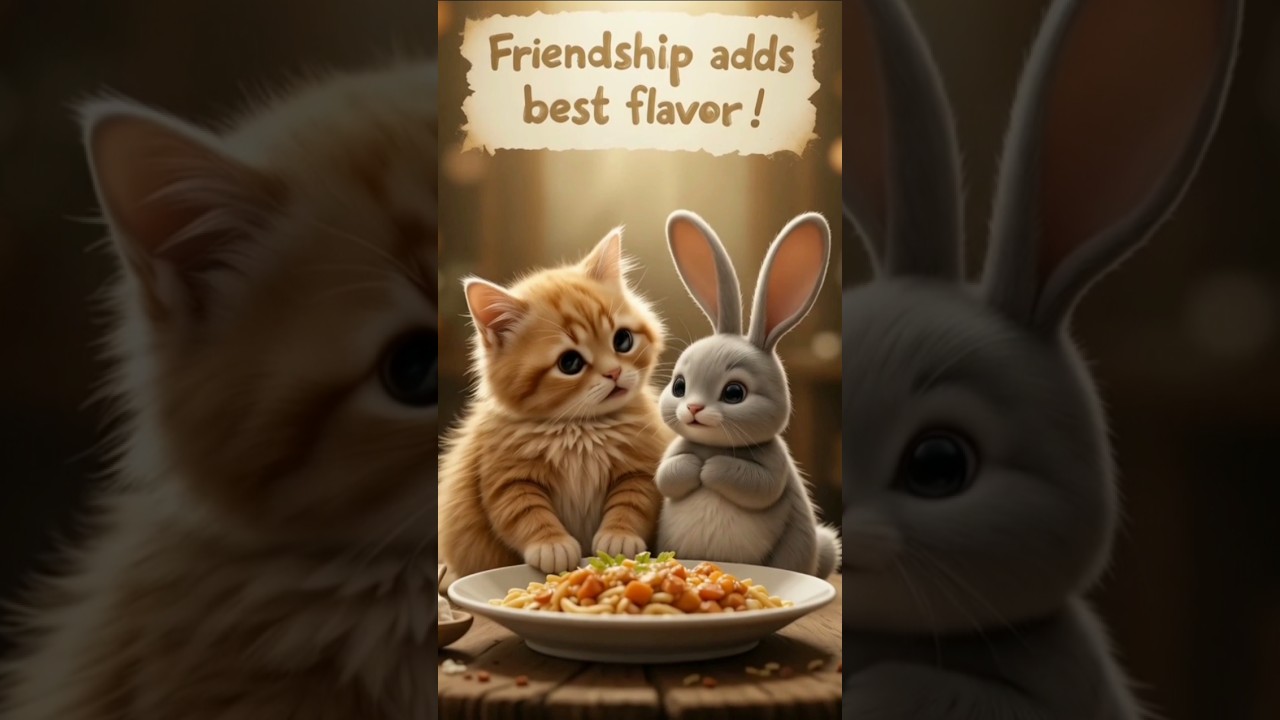 Story of Ai Funny cat making soup 