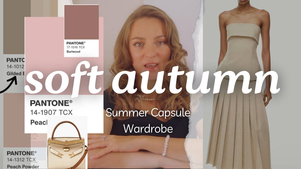 Soft Autumn With Aritzia Summer Capsule Wardrobe