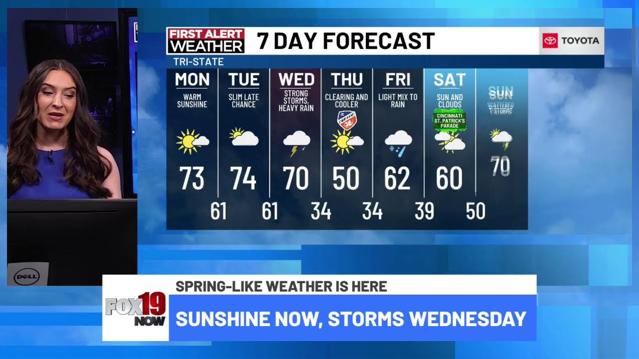 Monday NOON Live FIRST ALERT Weather Show
