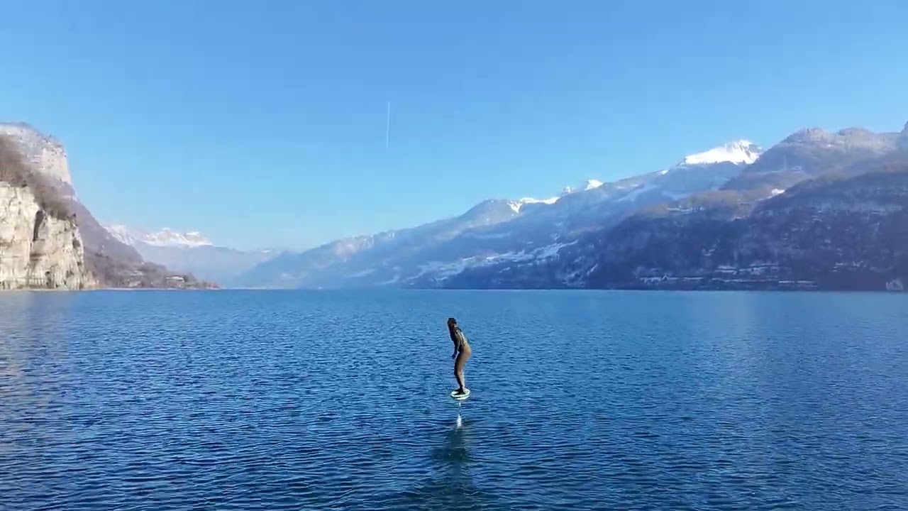 PumpFoil Winter Session Walensee #neosportschallenge