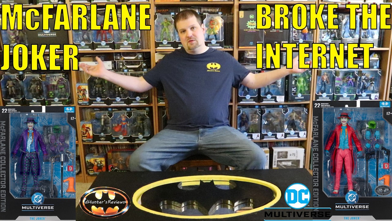 Джокер взорвал интернет! Фигурка Джокера от McFarlane DC Multiverse '89, созданная по мотивам раб...