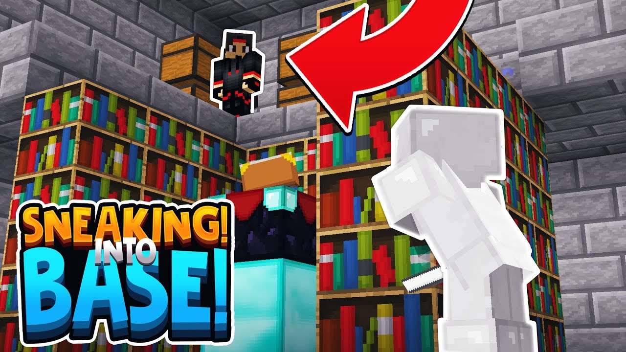 SNEAKING INTO ENEMY HIDDEN BASE! - HIDE OR HUNT #5