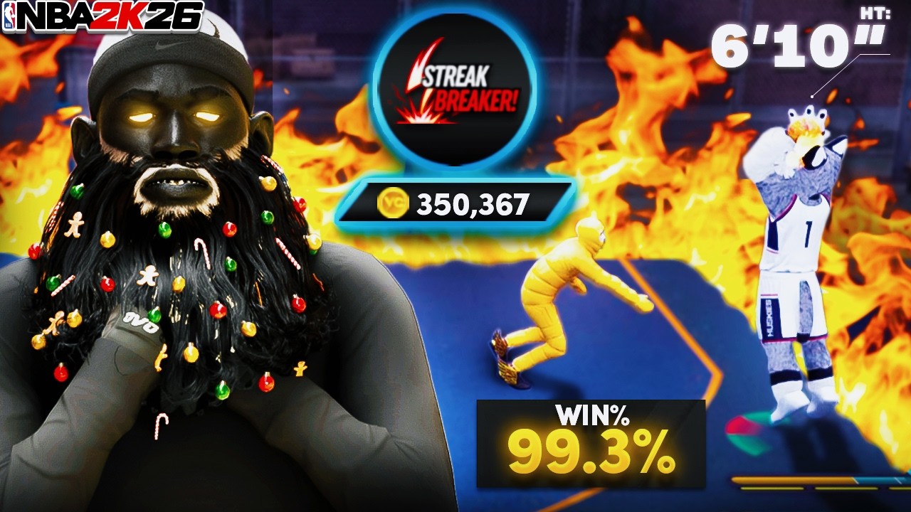 THIS NEW 6'10 DEMIGOD BUILD IS BREAKING EVERYONES STREAK! MADE 350K+ VC HUNTING DOWN LEGENDS! 