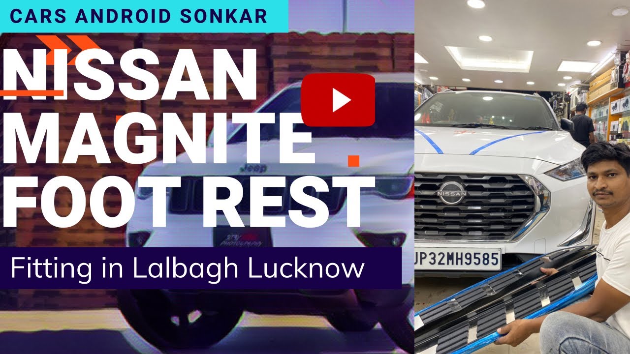 Nissan magnite Foot Rest # Nissan magnite accessories in Lalbagh  # Nissan magnite modifications