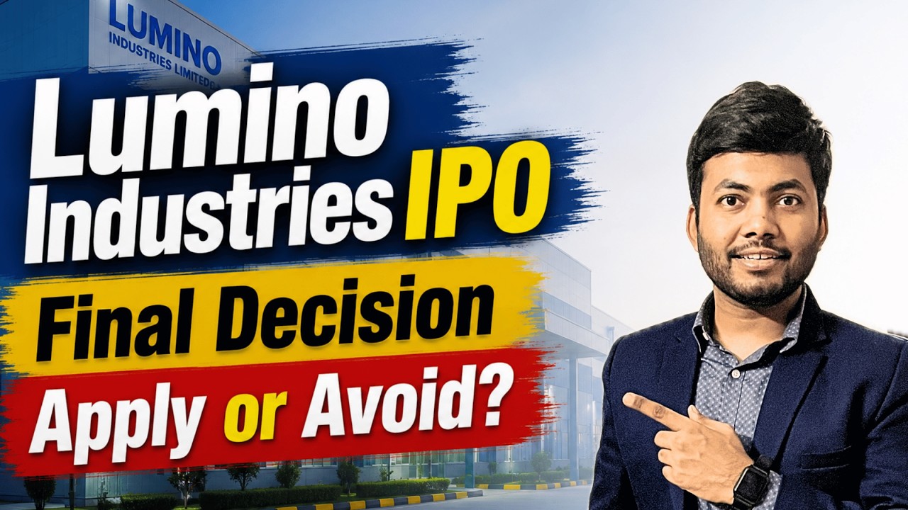 Lumino Industries IPO Final Decision | Apply or Avoid? | Latest IPO Review