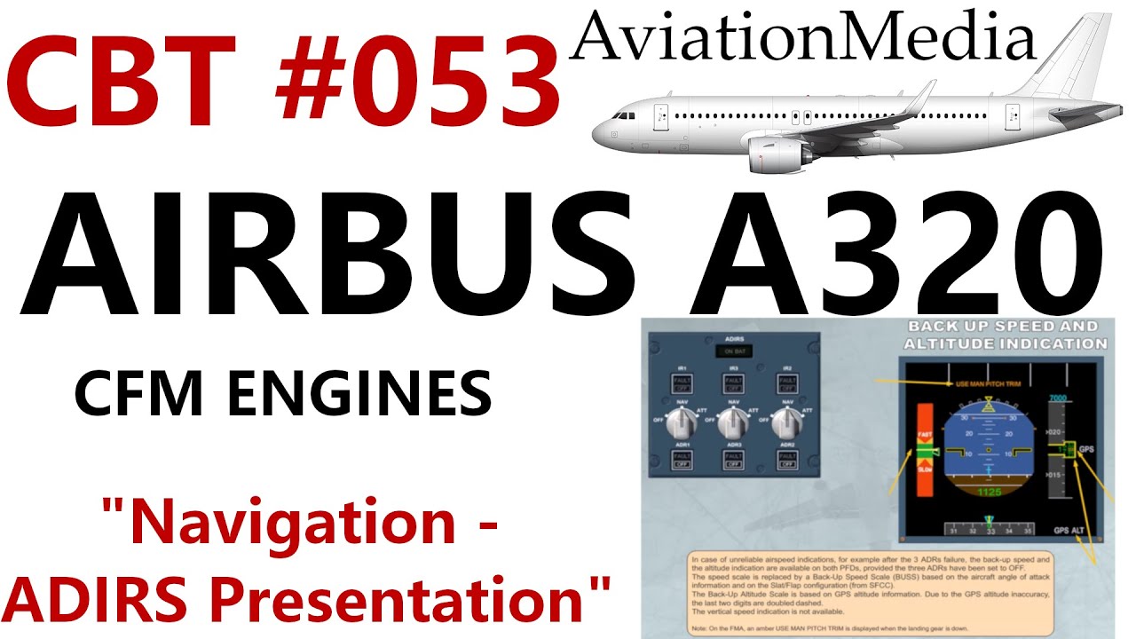 Airbus A320 CBT #053 Navigation - ADIRS Presentation