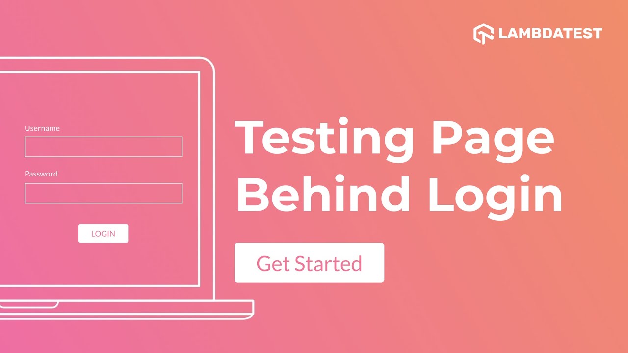 Take Screenshots Of Pages Behind Login Screen | Testing Behind Login | Screenshot Testing | Part 3