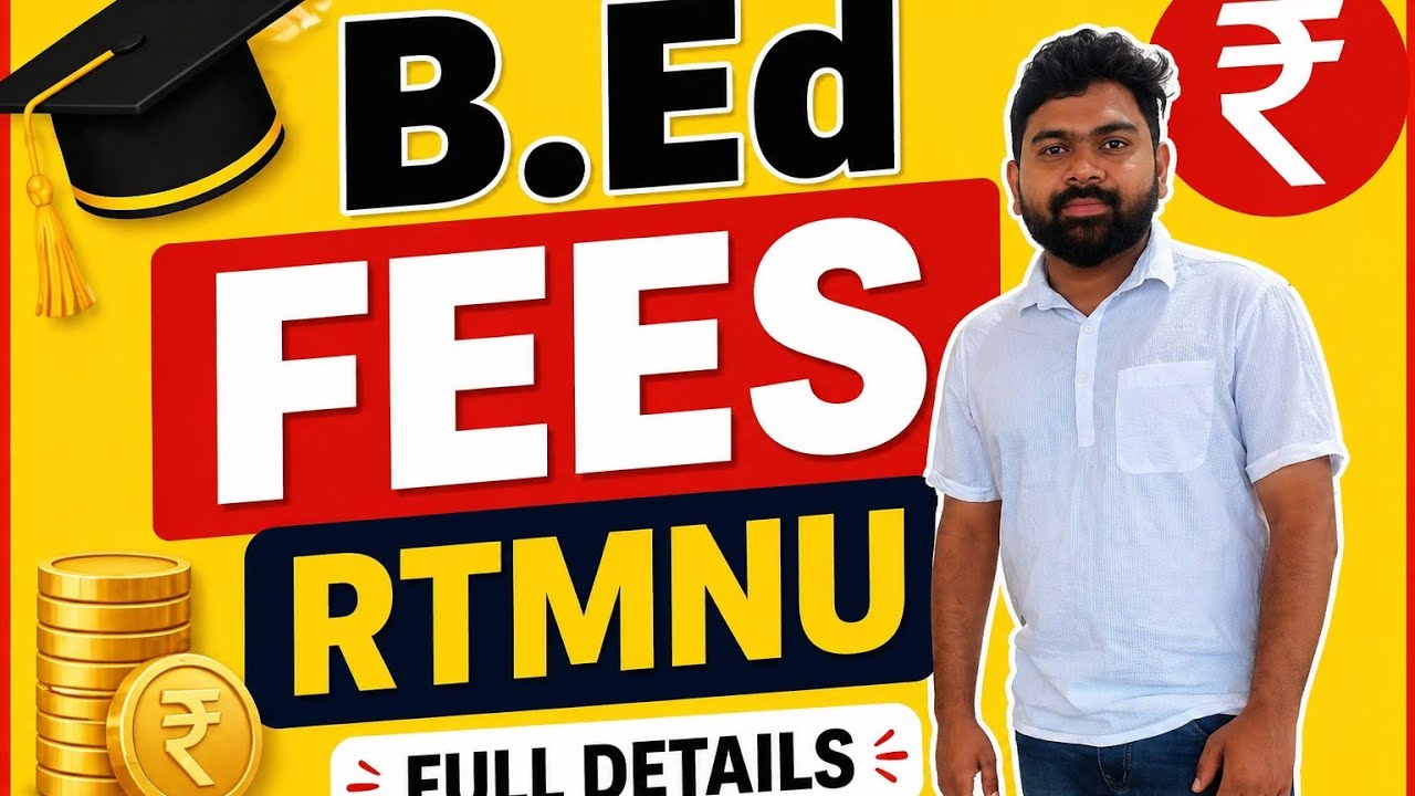Nagpur University B.Ed Admission + Fees 2026 | Sab Kuch Ek Video Me