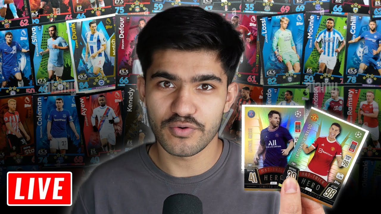 Opening Football Cards Live *NOT SPONSORED*