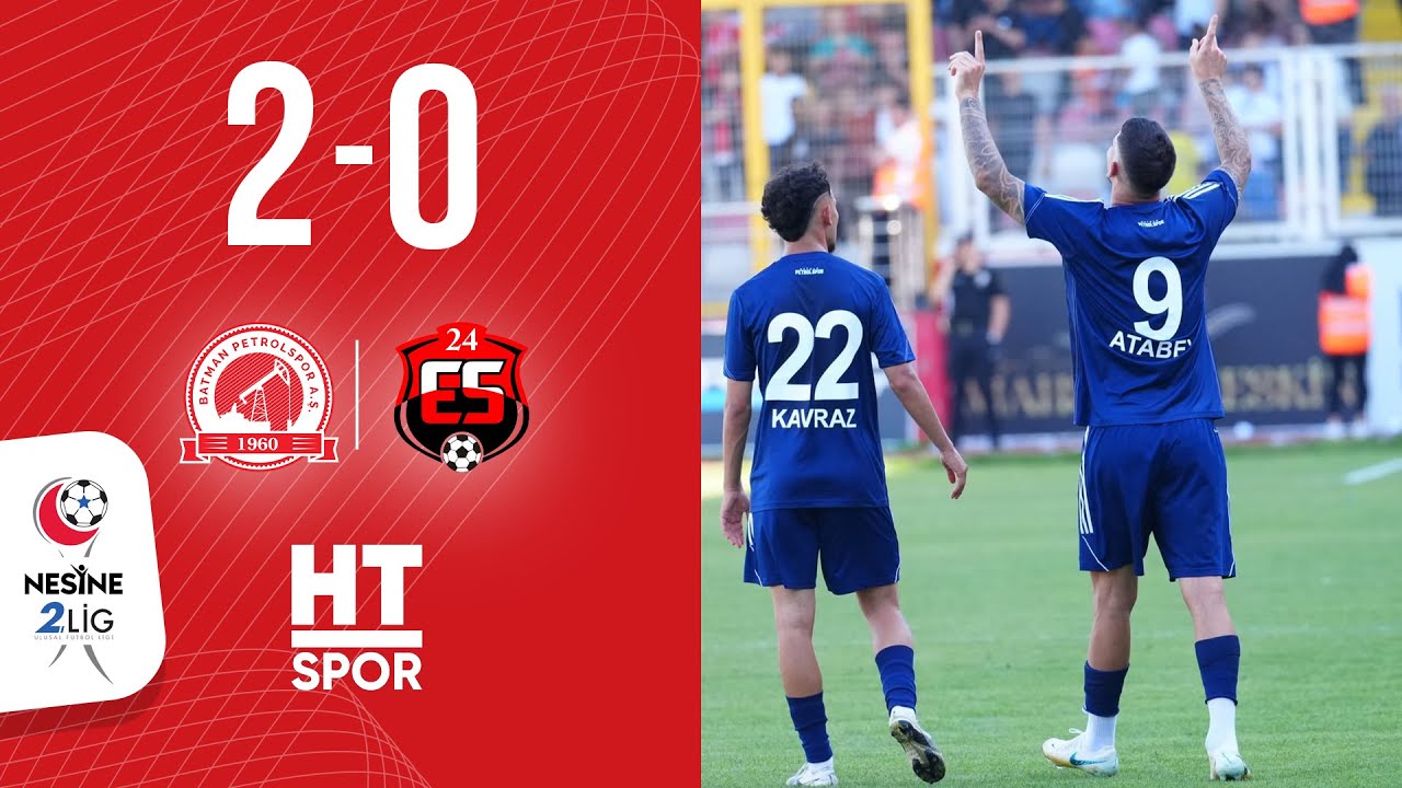 Batman Petrolspor 2 - 0 Anagold 24Erzincanspor (34. Hafta)