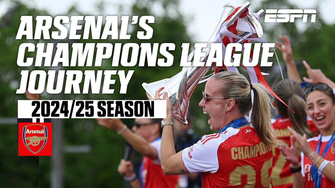 ARSENAL’S ROAD TO THE TITLE: All the games from the 2024/24 season 🏆 | UEFA Women’s Champions League