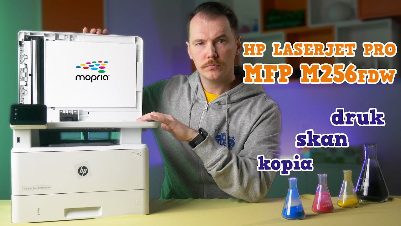 Jak drukować i skanować z telefonu Android? Mopria + HP M426fdw | DrTusz.pl