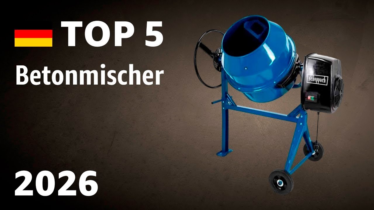 TOP&mdash;5. Beste Betonmischer. Test & Vergleich 2026
