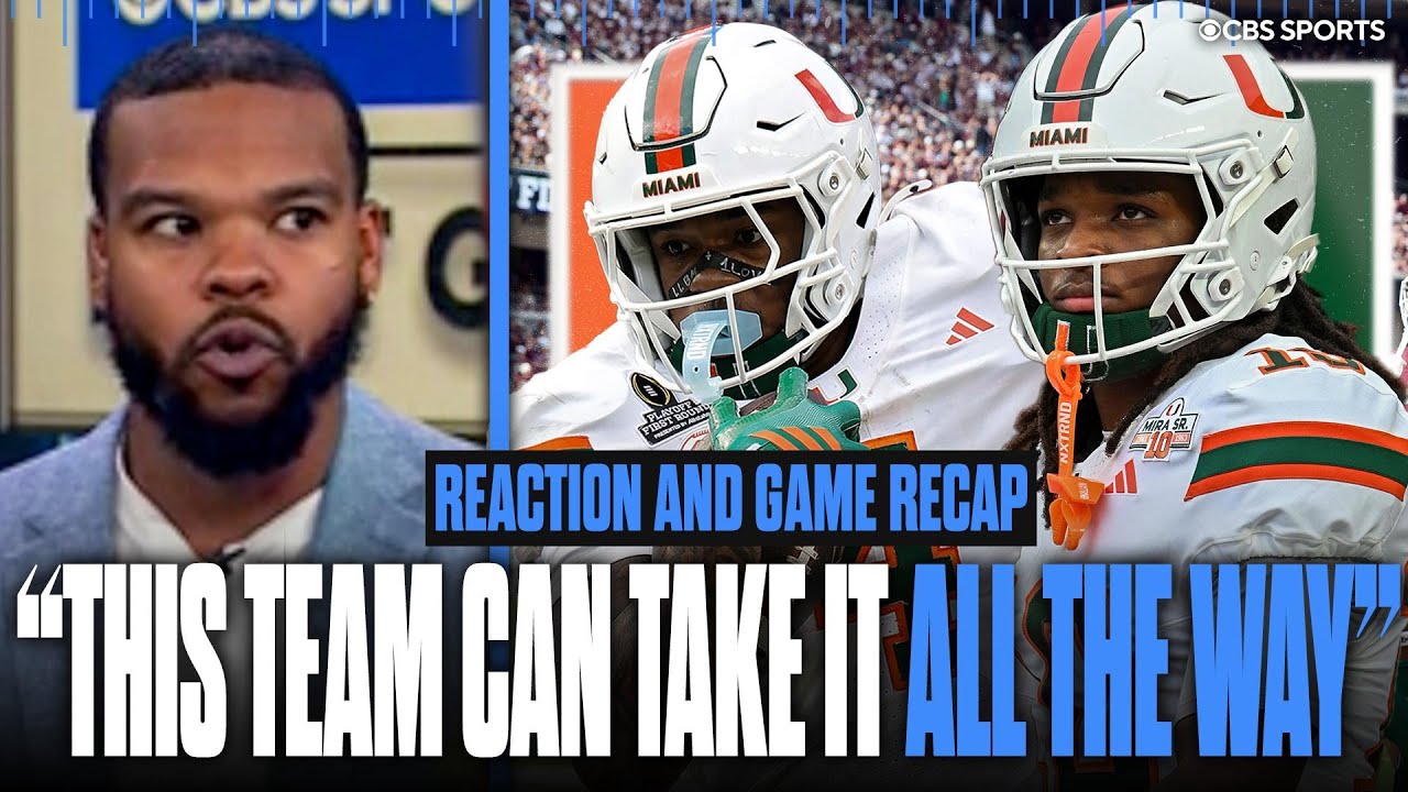 No. 10 Miami outlasts No. 7 Texas A&M to move on in the College Football Playoff | Game Recap