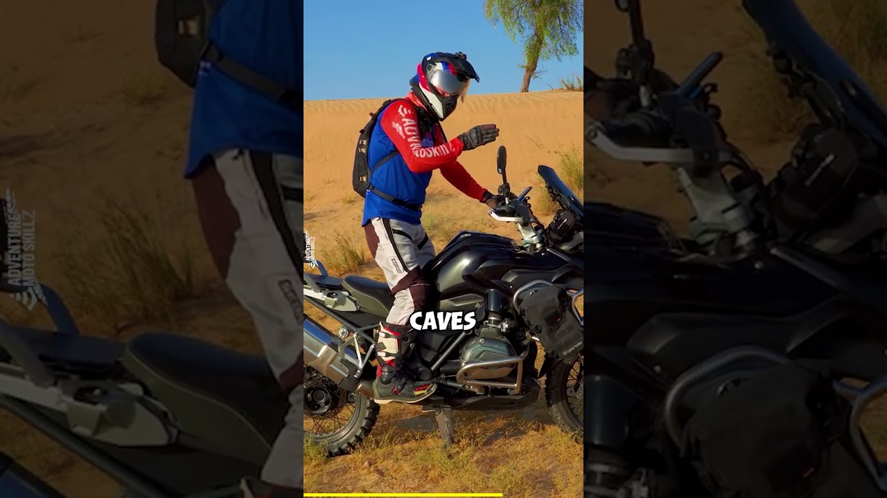 Поза стоя на бездорожье для любителей ADV