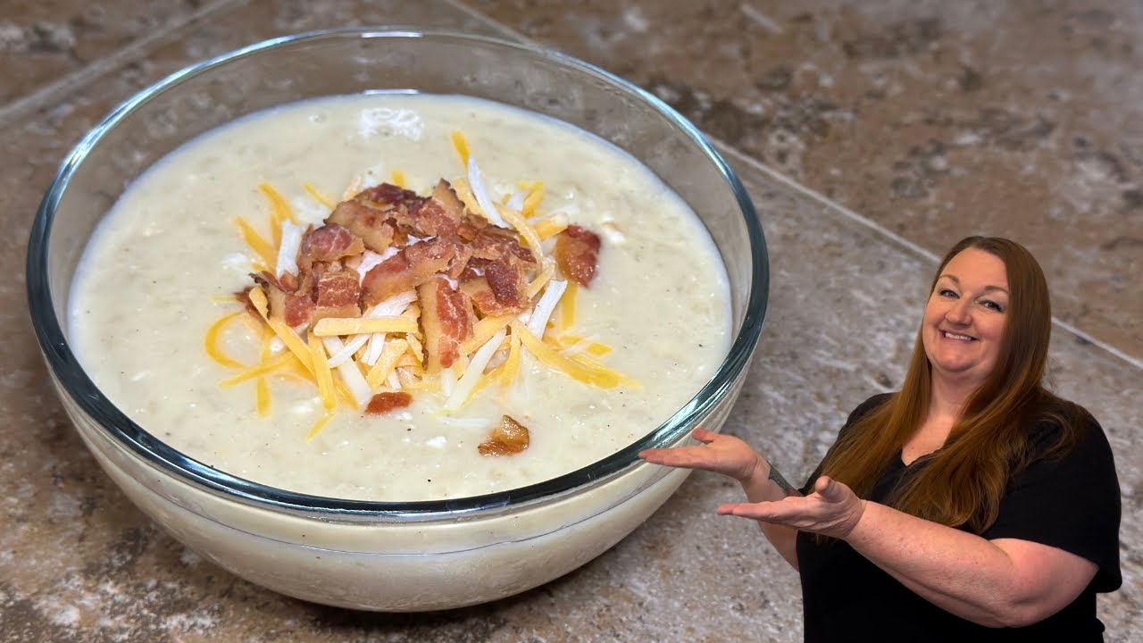 ВКУСНЫЙ И СЛИВОЧНЫЙ КАРТОФЕЛЬНЫЙ СУП, ПРИГОТОВЛЕННЫЙ В МУЛЬТИВАРЕ...С ЗАМОРОЖЕННЫМИ КАРТОФЕЛЬНЫМИ...