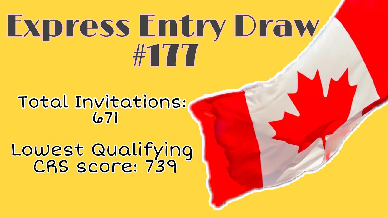 Express Entry Draw #177 Explained| Your express way to Canada Permanent Residency