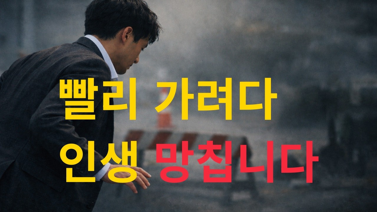 왜 급하면 망할까? 고전이 말한 성공의 역설