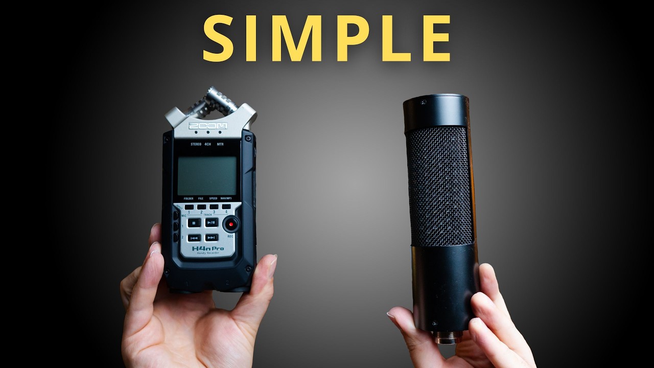 Try This Simple ONE Mic Recording Setup