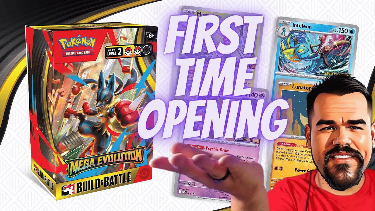 First Time Opening Pokemon Mega Evolutions
