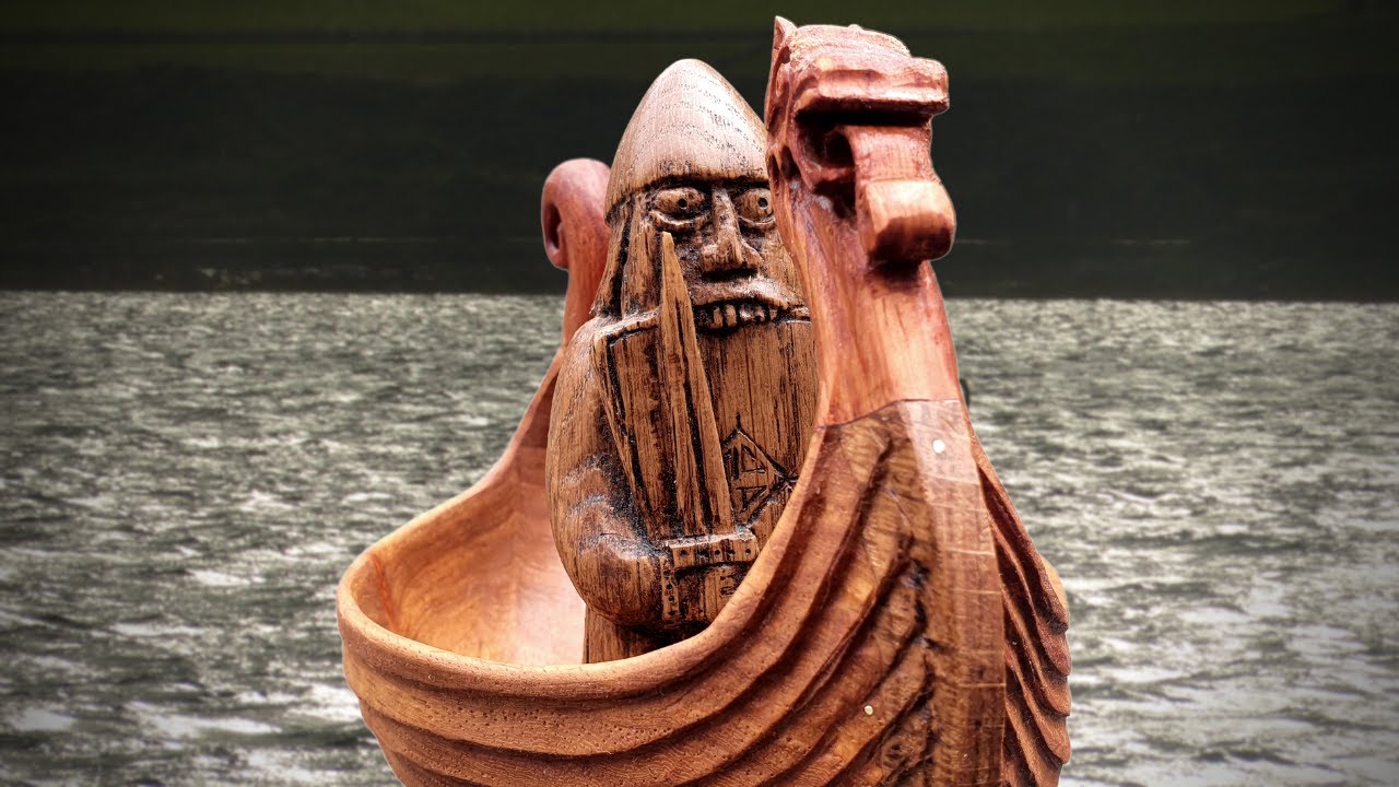 Wood Carving Vikings