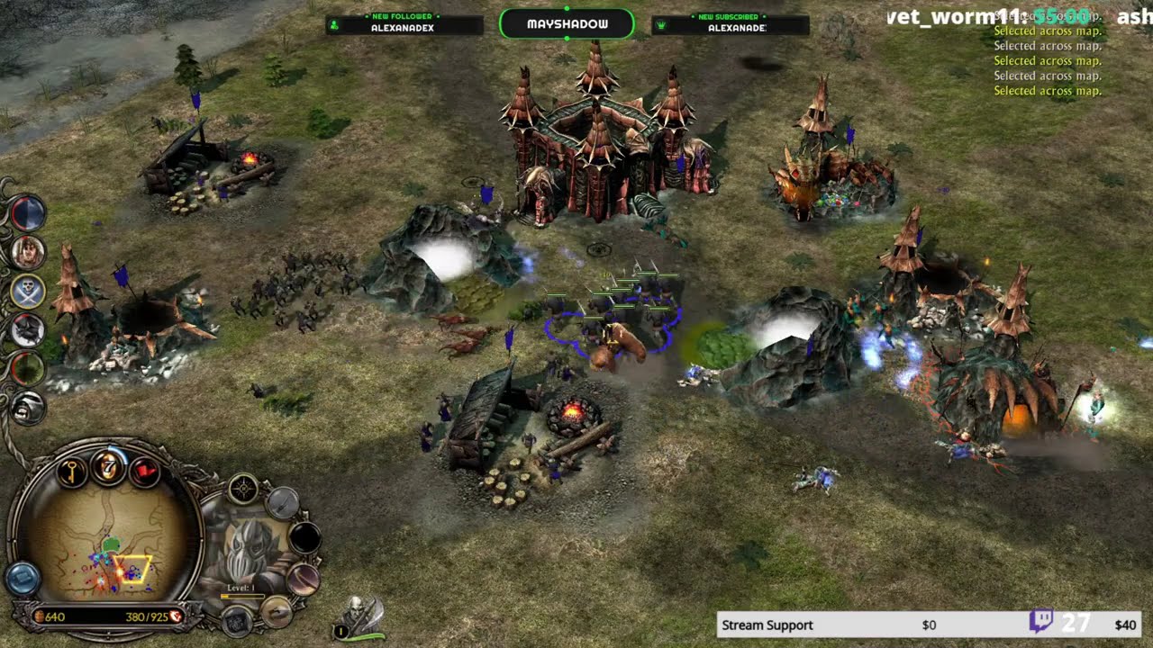 Goblins + Elves Vs 2 Elves Brutal AI  |   BFME2 Rotwk 2.02 v9.6.2