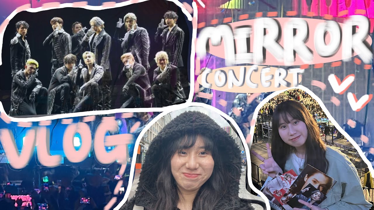 [Mirror concert vlog❤️] 人生第一次的演唱會‼️Manchester 🎧超驚喜表演🥹免費升級一個價錢的門票‼️‼️ 趕不上去演唱會的火車⁉️😱演唱會vlog