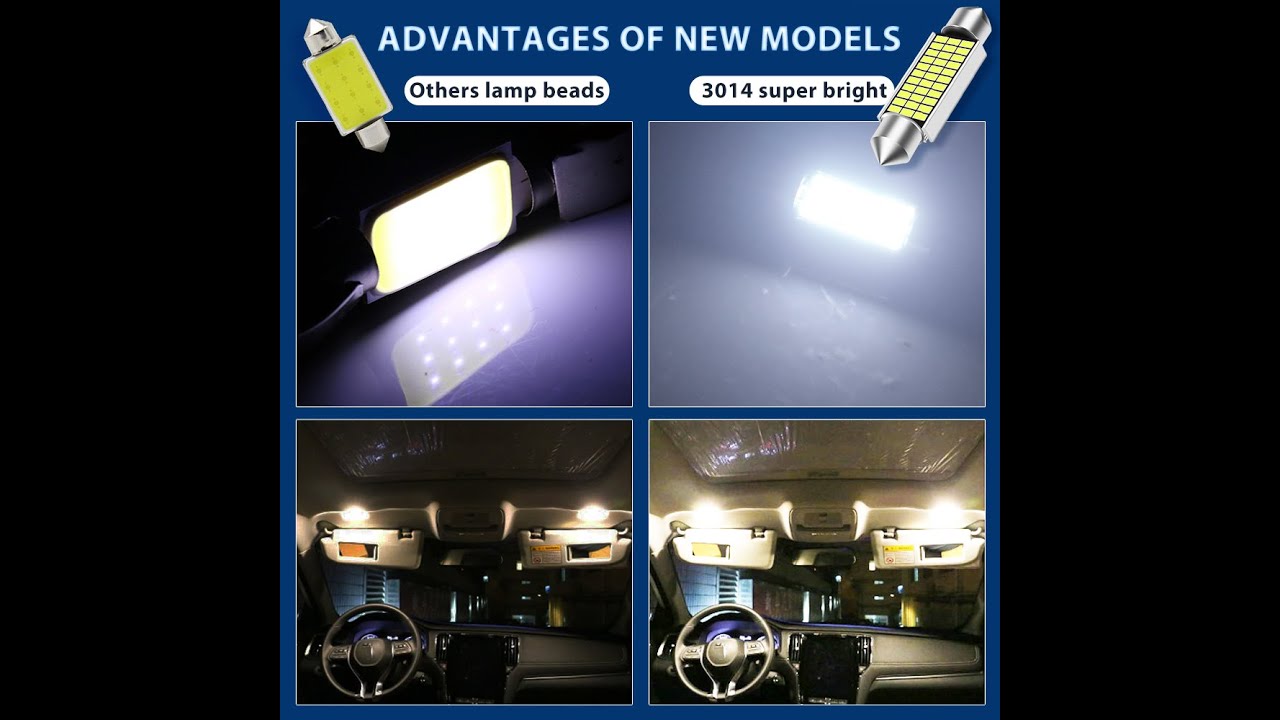 RPTECH 31 mm Sofit Led Canbus C10w Tip Tavan Ve Plaka Led Ampul 30 Ledli  ( 3014-30smd HHB )
