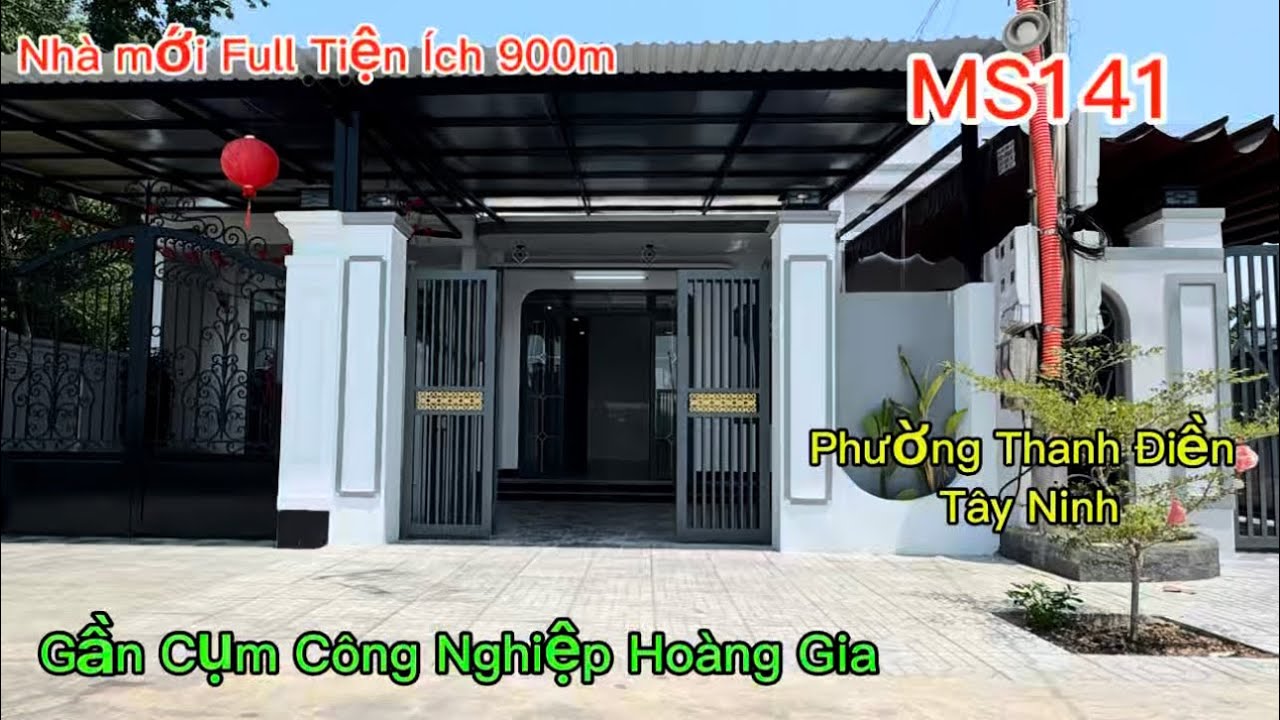 Nhà Giá Rẻ Phường Thanh Điền Tây Ninh|Gần QL 22B 100m|Gần Cụm Công Nghiệp Hoàng Gia|Chỉ1tỷ189tr TL