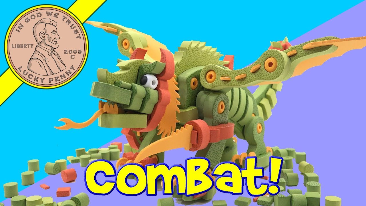 Bloco Combat Dragon Set Complete Build T-Rex & Triceratops