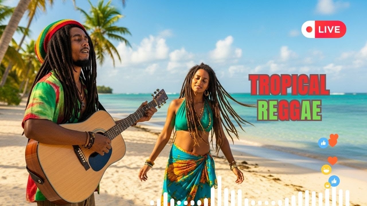 Tropical Reggae Live Stream 🔥🌴 | Good Vibes & Chill Music