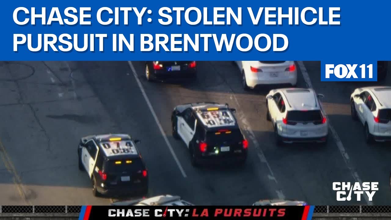 Chase City: Woman Leads Police on Stolen Vehicle Pursuit in Brentwood - 8/8/25 | FOX 11 LA