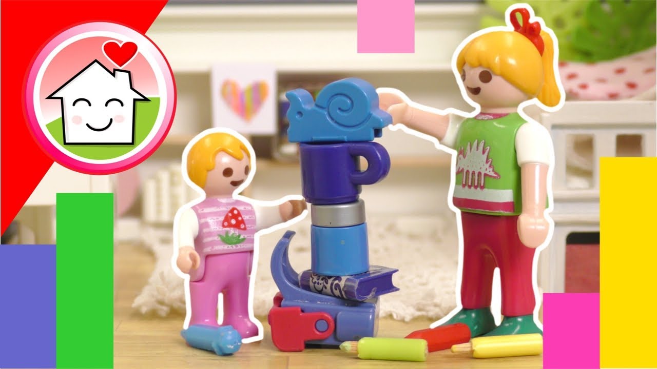 Playmobil Familie Hauser - kunterbunte Farben-Geschichten mit Anna und Lena - Mega Pack